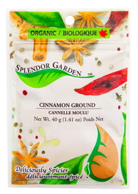 Splendor Garden - Organic Cinnamon Ground - Cassia