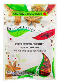 Splendor Garden - Organic Chili Pepper Crushed