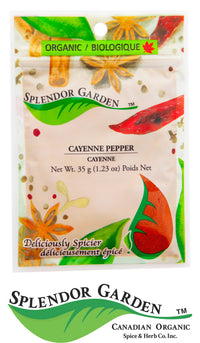 Splendor Garden - Organic Cayenne Pepper
