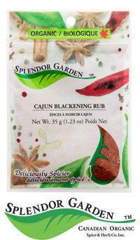 Splendor Garden - Organic Cajun Blackening Rub