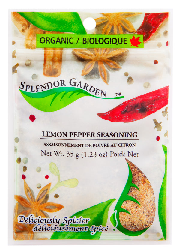 Splendor Garden - Organic Lemon Pepper Seasoning