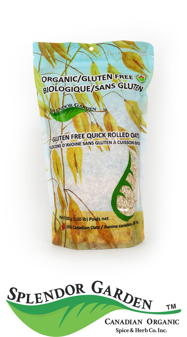 Splendor Garden - Organic Gluten Free Quick Rolled Oats