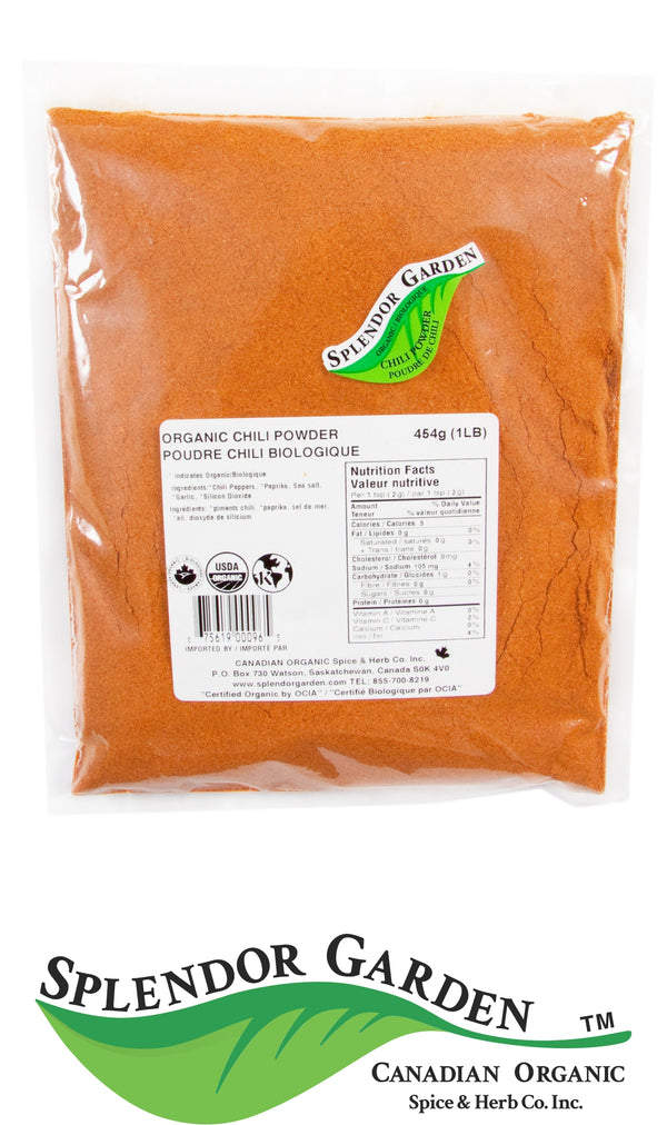 Splendor Garden - Organic Chili Powder - 454g