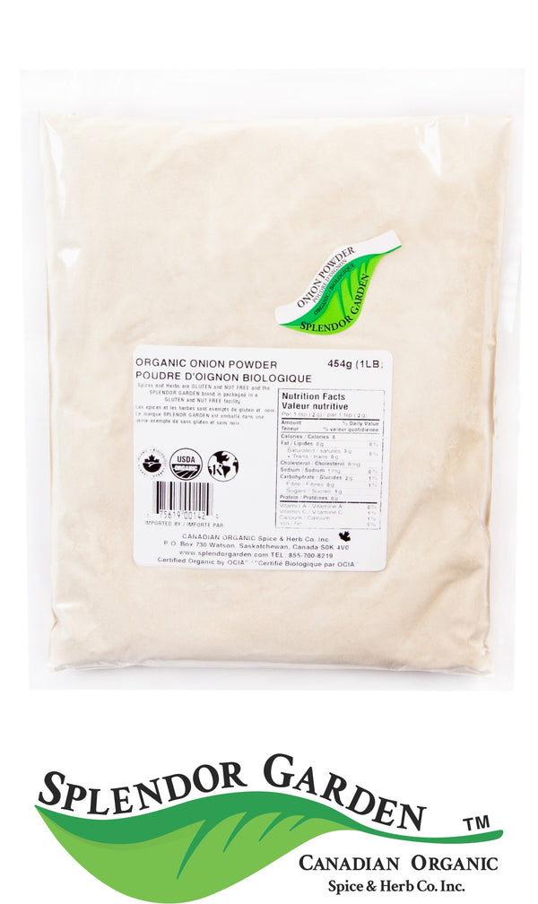 Splendor Garden - Organic Onion Powder - 454g