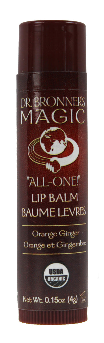 Dr. Bronner's Magic Soap - Orange Ginger Lip Balm