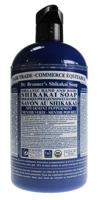Dr. Bronner's Magic Soap - Peppermint Sugar Pump Soap Org - 24 oz