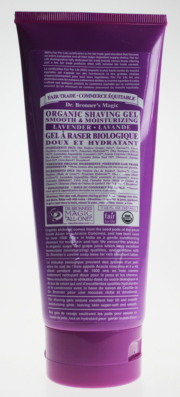 Dr. Bronner's Magic Soap - Lavender Shaving Gel
