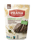 Prana - Chocolate Bark - Matcha with Sesame & Crispy Rice - 62% Cacao