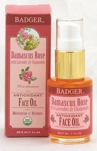 Badger Balms - Rose Face Oil (Delicate Skin)