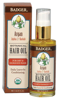 Badger Balms - Hair Oil - argan
