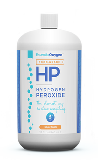 Essential Oxygen - Hydrogen Peroxide, Food Grade 3%, Large