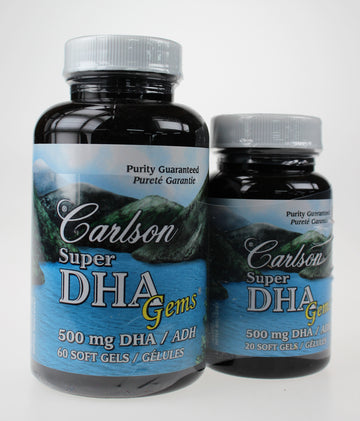 Carlson Laboratories - Super DHA - 60 + 20 Soft Gels