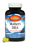 Carlson Laboratories - Mother's DHA - 60 Soft Gels