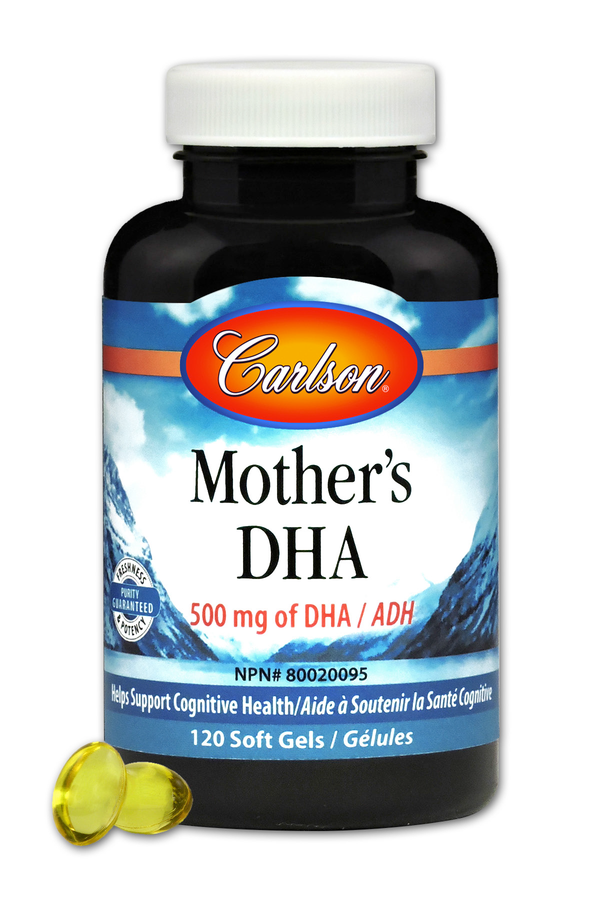Carlson Laboratories - Mother's DHA - 60 Soft Gels