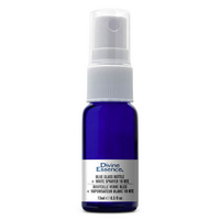 Divine Essence - Blue Glass Bottle 15ml + White Spray