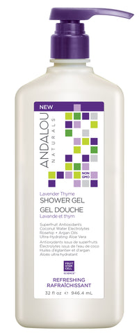 Andalou Naturals - Lavender Thyme Refreshing Shower Gel