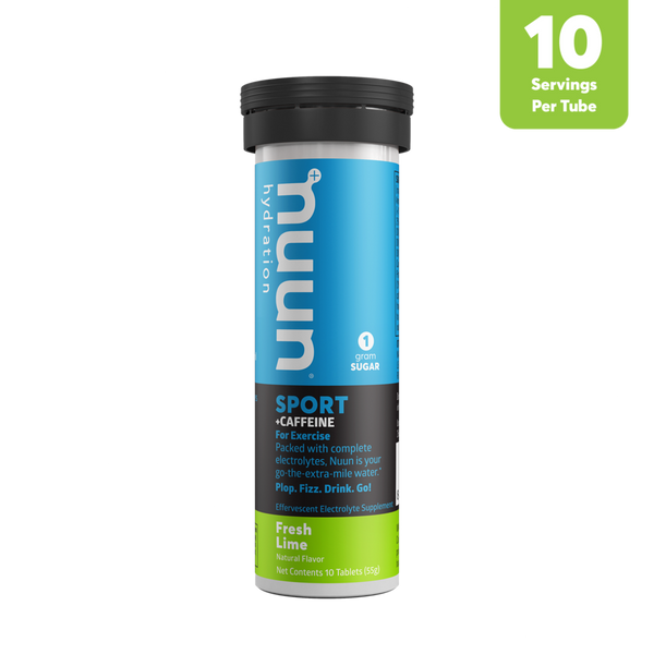 Nuun - Sport+Caffeine, Fresh Lime