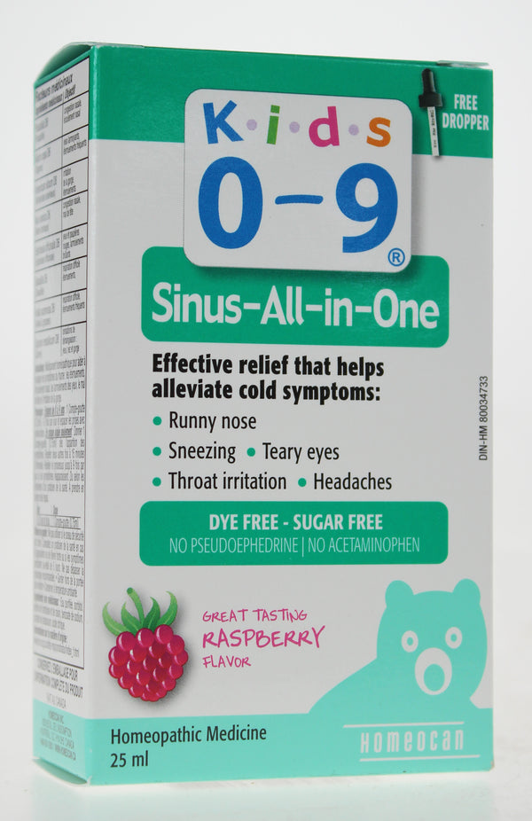 Homeocan - Kids 0-9 Sinus-All-In-One