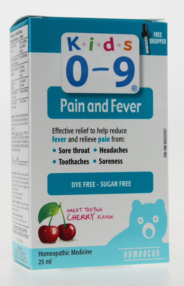 Homeocan - Kids 0-9 Pain and Fever