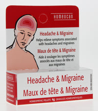 Homeocan - Headache & Migraine Pellets