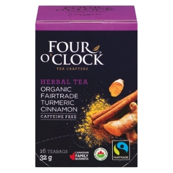 Four O'Clock Tea - Herbal Tea, Turmeric Cinnamon
