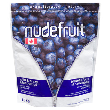 Nudefruit - Wild & Crazy Blueberries