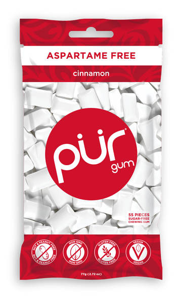 PUR Gum - Cinnamon - 55 pieces