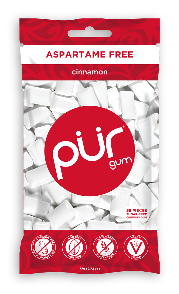 PUR Gum - Cinnamon - 55 pieces