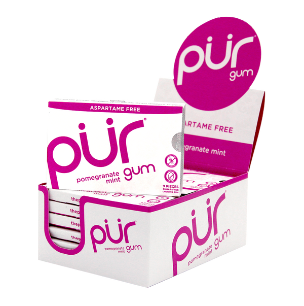 PUR Gum - Pomegranate Mint
