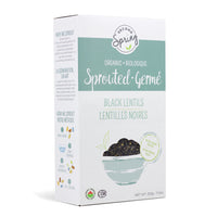 Second Spring Sprouted Foods - Sprouted Black Lentils