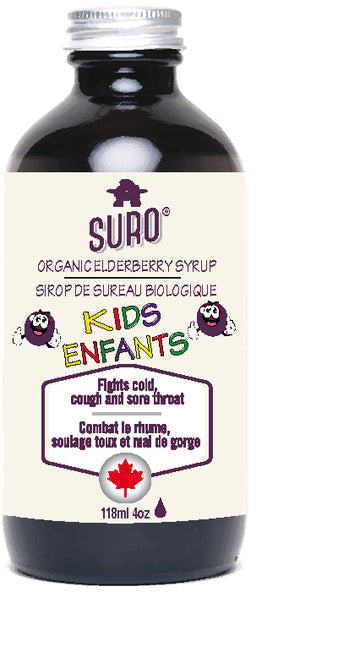 SURO - Organic Elderberry Syrup for Kids - Small