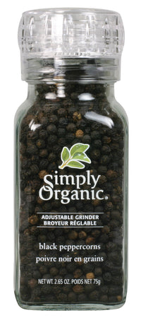 Simply Organic - Black Peppercorn Grinder