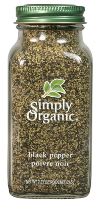 Simply Organic - Pepper, Black Medium Grind