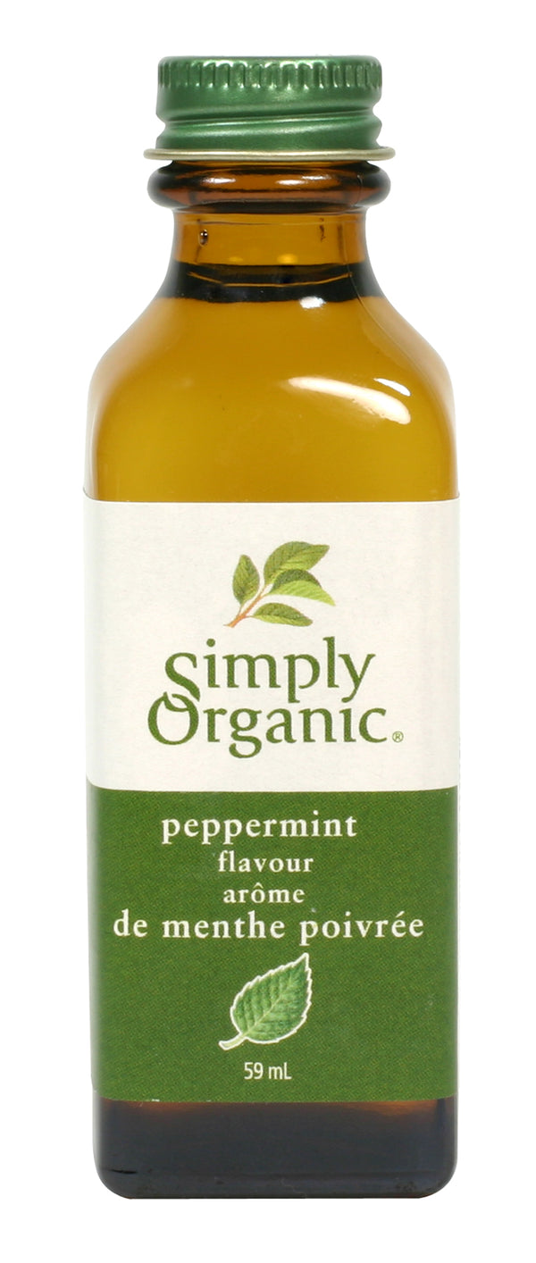 Simply Organic - Peppermint Flavor 2oz