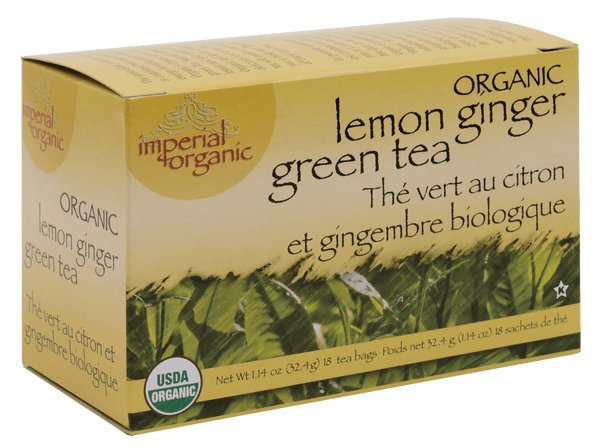 Uncle Lee's Tea - Imperial Organic Lemon Ginger Green