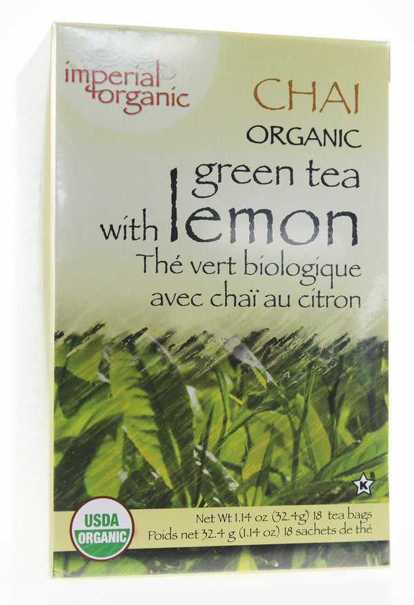 Uncle Lee's Tea - Organic Green Tea Chai with Lemon
