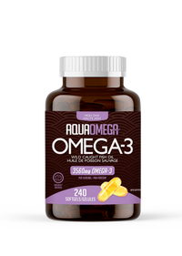 AquaOmega - AquaOmega 1:5 High DHA SoftGels 240 ct