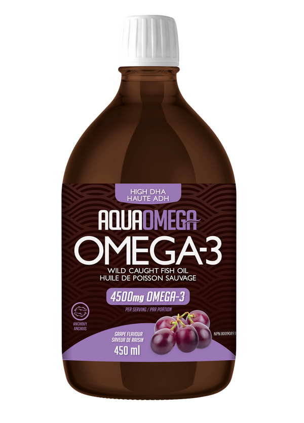 AquaOmega - AquaOmega 1:5 High DHA Grape 450 ml