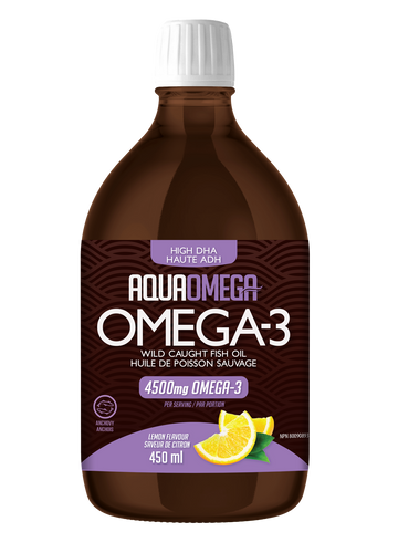 AquaOmega - AquaOmega 1:5 High DHA Lemon 450 ml
