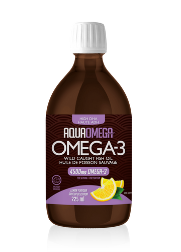 AquaOmega - AquaOmega 1:5 High DHA Lemon 225 ml