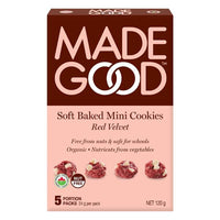 Made Good - Mini Cookies, 5-Pack, Red Velvet
