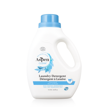 AspenClean - Laundry Detergent, Unscented, HE