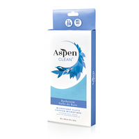 AspenClean - Microfibre Cloth, Bathroom, Professional Grade
