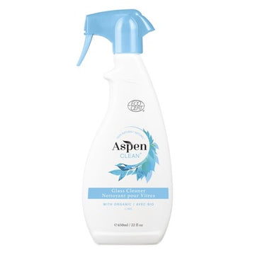 AspenClean - Glass Cleaner Spray, Lime