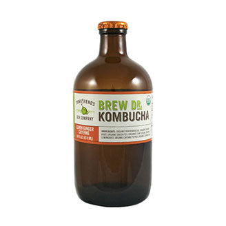 Brew Dr. Kombucha - Kombucha, Lemon Ginger Cayenne