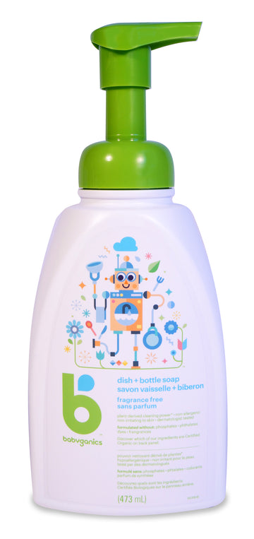 Babyganics - Dish & Bottle Soap - Fragrance Free