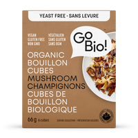 GoBIO! Organics - Yeast-Free Organic Mushroom Cubes