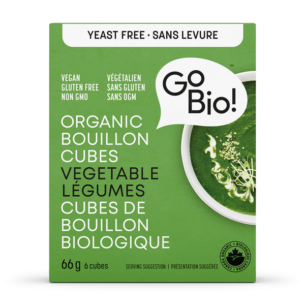 GoBIO! Organics - Yeast-Free Organic Vegetable Cubes