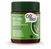 GoBIO! Organics - Yeast-Free Organic Vegetable Broth Powder - 100g