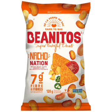 Beanitos - White Bean Chips, Nacho Nation